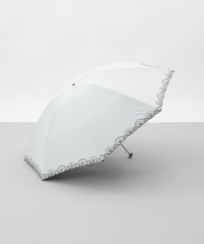 Aquascutum（アクアスキュータム）】エレガンス刺しゅう晴雨兼用傘