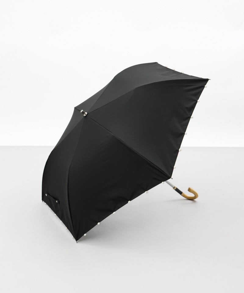 予約販売【WEB限定】サマーシールド パール晴雨兼用傘（折りたたみ・トップフラット）＜4月下旬~順次発送予定＞