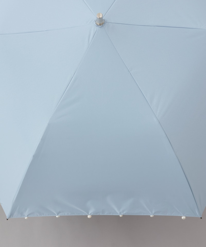 WEB限定】 パール晴雨兼用傘（折りたたみ・トップフラット