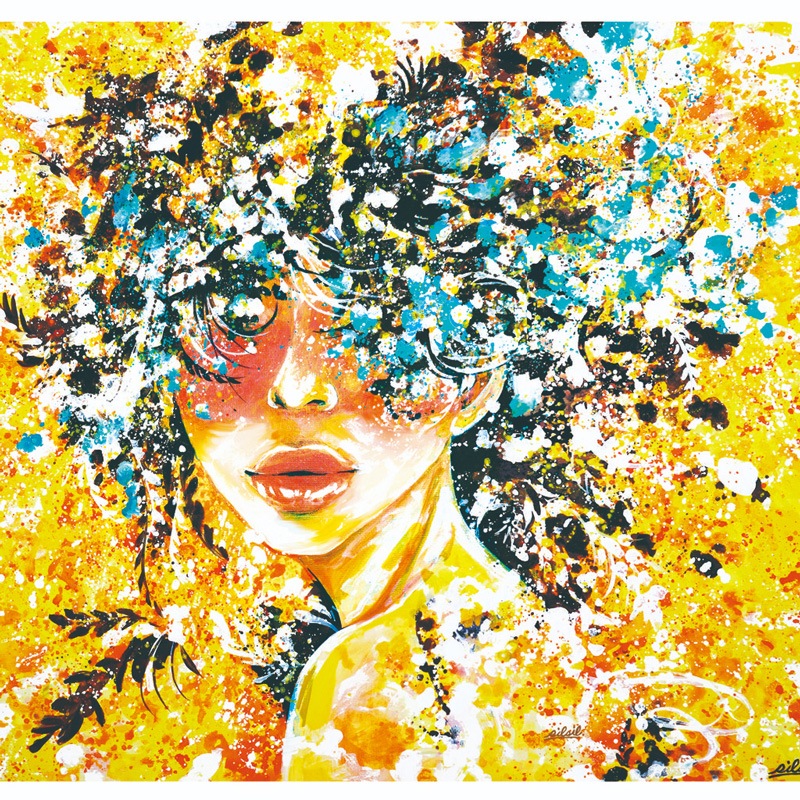 クリエイターズ コラボ 】 silsil（晴雨兼用傘） 受注生産品