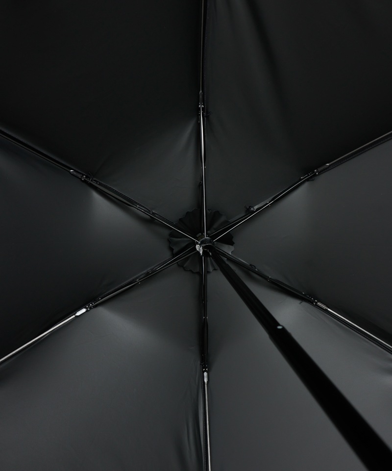 【MACKINTOSH LONDON（マッキントッシュ ロンドン）】フリルオーガンジータック加工晴雨兼用パラソル（折りたたみ）