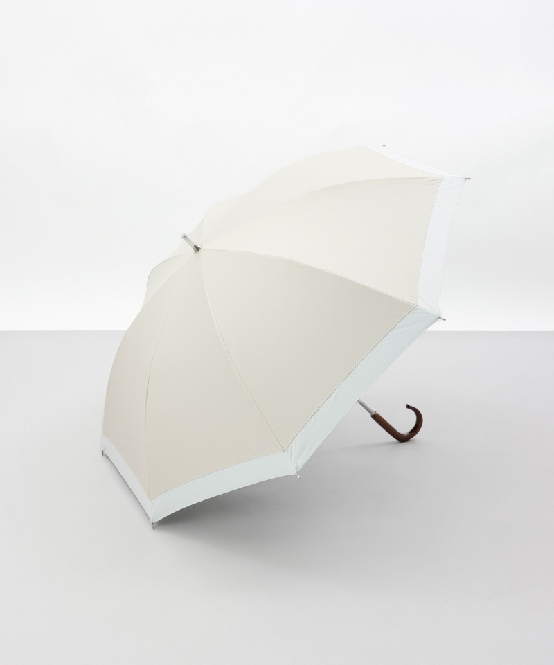 予約販売【WEB限定】サマーシールド バイカラー晴雨兼用長傘 ＜4月下旬~順次発送予定＞