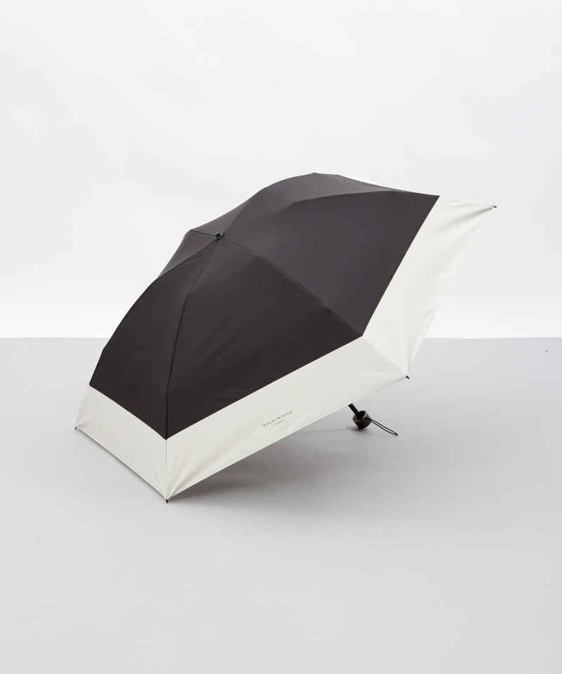 MACKINTOSHLONDON 晴雨兼用傘 MACKINTOSH LONDON（マッキントッシュ ロンドン）】天然風バイカラー切