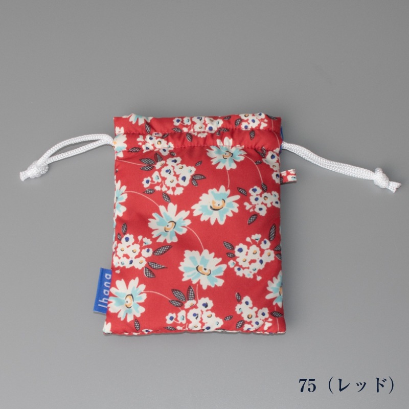 【 IHANA（イハナ）】 長傘型吸水袋（フラワー柄）