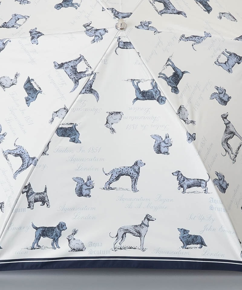Aquascutum（アクアスキュータム）】アンティーク犬図鑑プリント