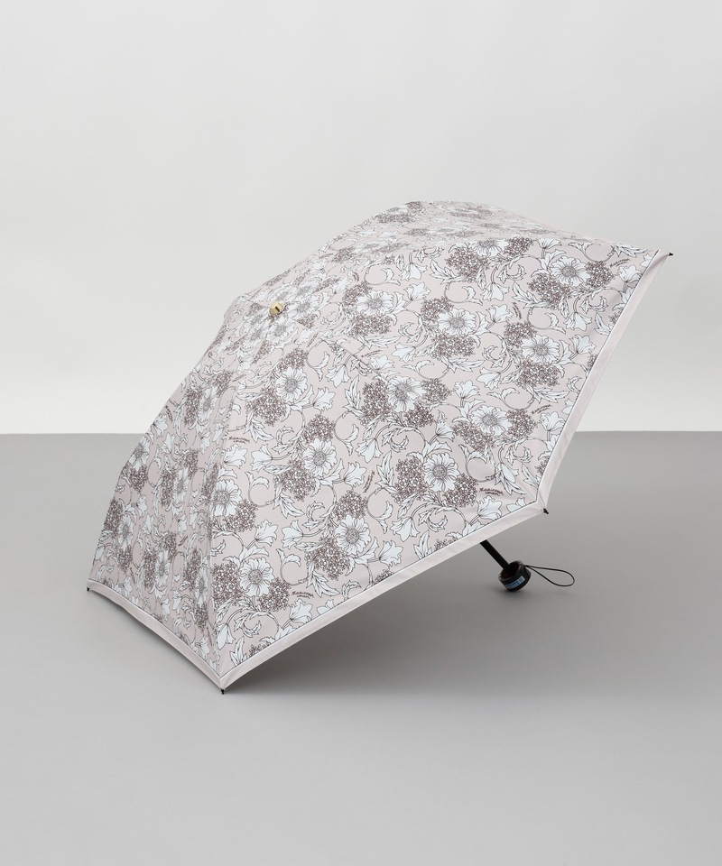 【MACKINTOSH LONDON（マッキントッシュ ロンドン）】花柄プリント晴雨兼用傘（折りたたみ傘）