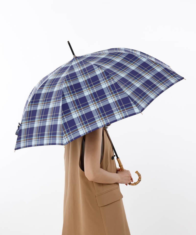 MACKINTOSH LONDON（マッキントッシュ ロンドン）】先染めチェック雨傘