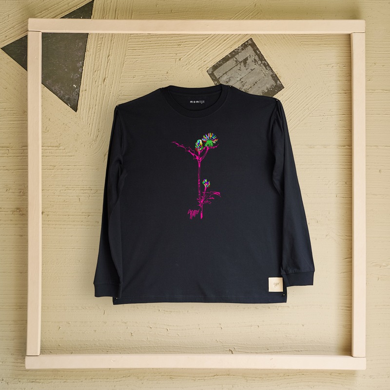 【 momiji 】 Long sleeve T the Art -アザミ-
