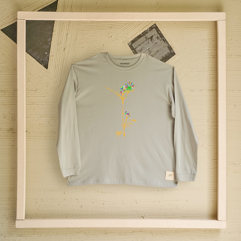 【 momiji 】 Long sleeve T the Art -アザミ-
