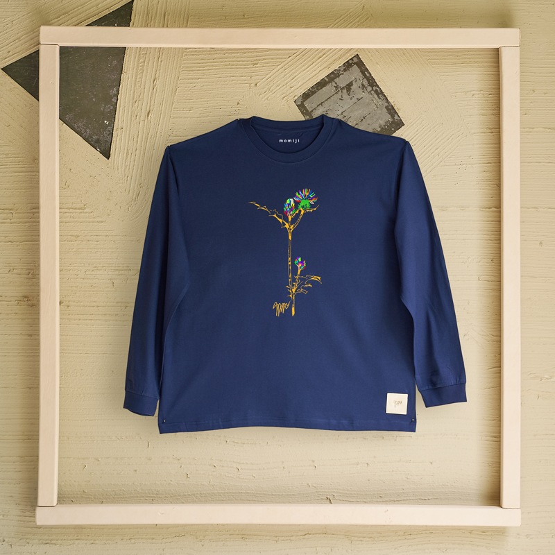 【 momiji 】 Long sleeve T the Art -アザミ-