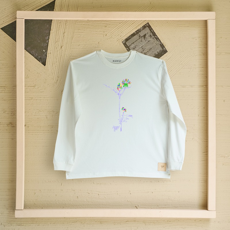 【 momiji 】 Long sleeve T the Art -アザミ-