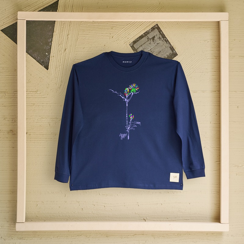 【 momiji 】 Long sleeve T the Art -アザミ-