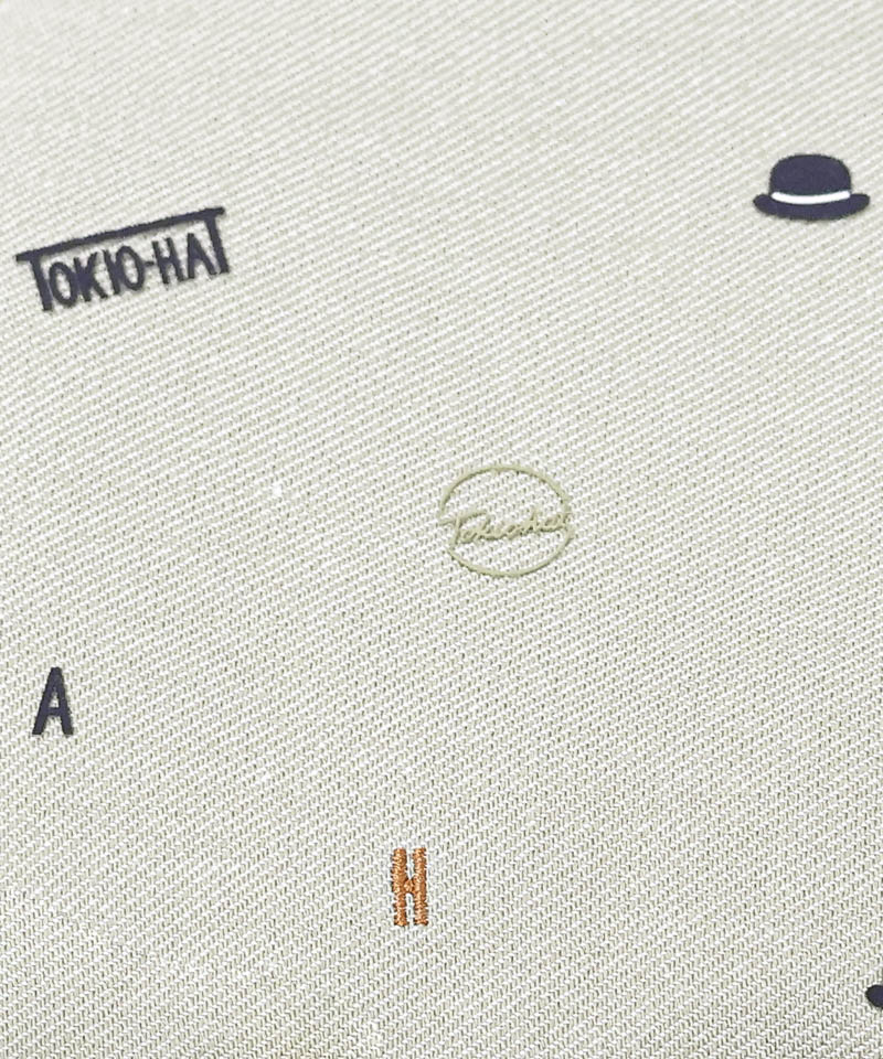 【 Tokio hat （トーキョーハット）】  OJO+（オージョ）ロゴハンチング