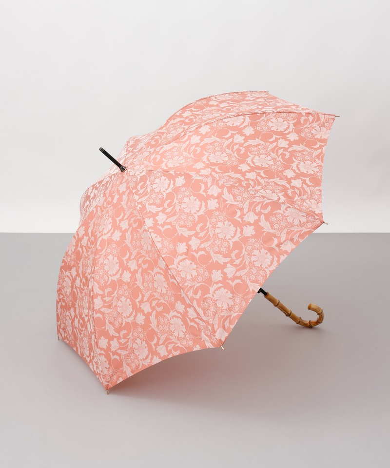 マッキントッシュ ロンドン バイブリーフラワージャガード 長傘 雨傘 ベージュ MACKINTOSH LONDON】バイブリーフラワージャガード雨傘