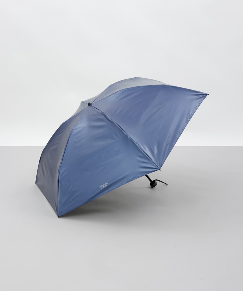 【MACKINTOSH LONDON（マッキントッシュ ロンドン）】メタリックコーティング晴雨兼用傘（折りたたみ）