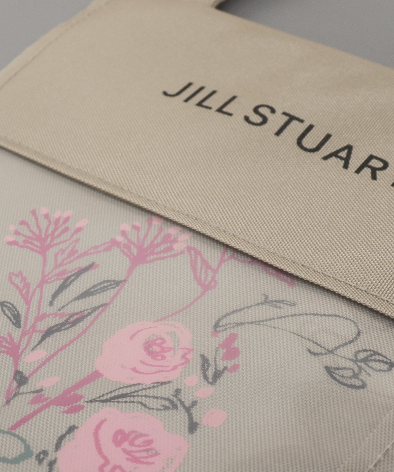 【 JILL STUART（ジル スチュアート）】 フラワープリントクリア傘袋