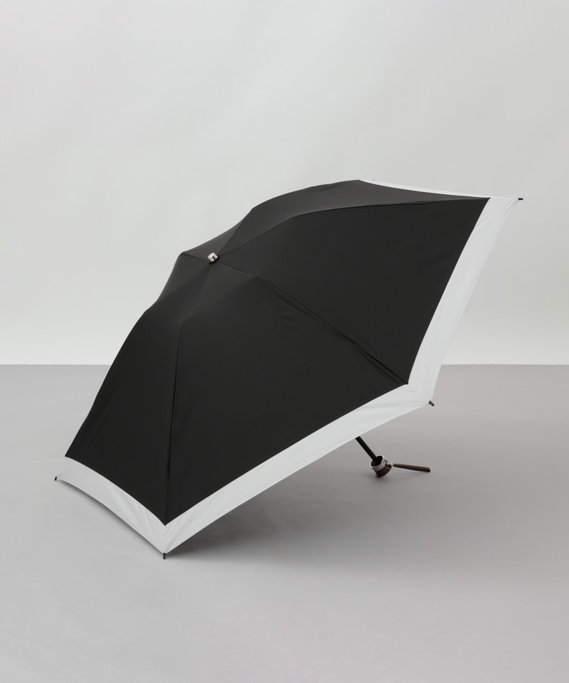 予約販売【WEB限定】サマーシールド バイカラー晴雨兼用傘（折りたたみ・クイックオープン）＜4月下旬~順次発送予定＞
