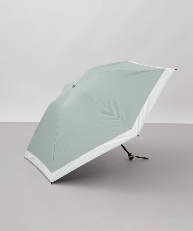 予約販売【WEB限定】サマーシールド バイカラー晴雨兼用傘（折りたたみ・クイックオープン）＜4月下旬~順次発送予定＞