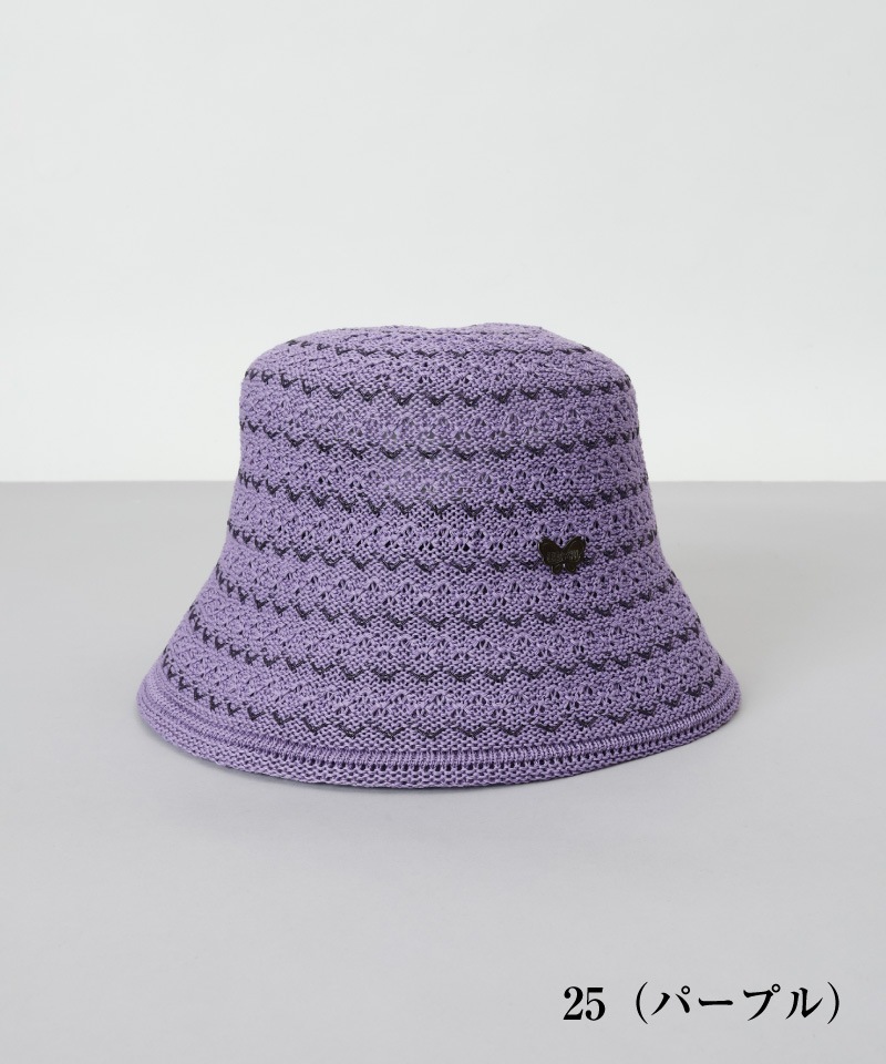 ANNA SUI（アナ スイ）】モチーフ編みペーパークロッシェハット