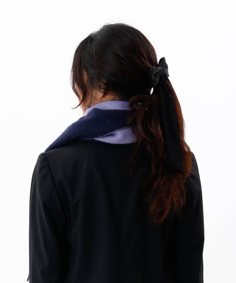 【 ANNA SUI（アナ スイ）】ウールリバーシブルマフラー