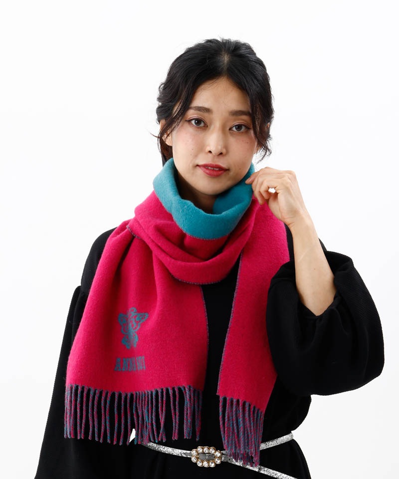 ANNA SUI（アナ スイ）】ウールリバーシブルマフラーブランド別