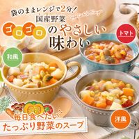 10種の国産野菜たっぷりスープ　和・洋・トマト