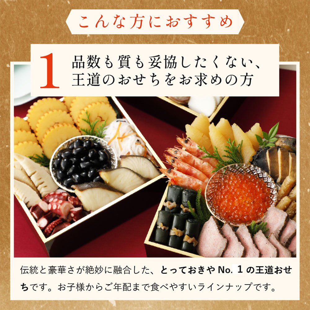 金のおせち