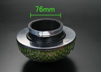 汎用 エアクリーナー スポンジ フィルター 76mm　76Φ 青 HKS スタイル|エアクリーナー＆アダプター|吸気系