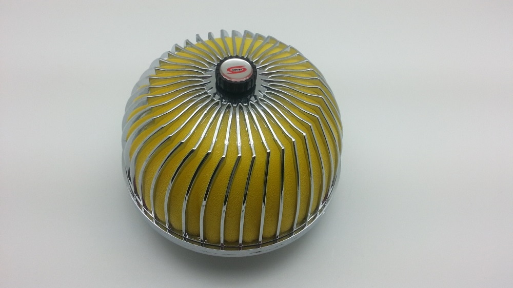 汎用 エアクリーナー スポンジ フィルター 76mm 76Φ 黄色 | 吸気系