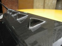 リアルーフスポイラー ボルテックスジェネレーター EVO7〜9 CT9A|スポイラ|エアロパーツ