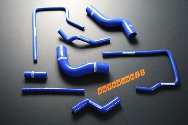 ラジエーターヒーターホース インプレッサ WRX GC8(D-G型） EJ20 青