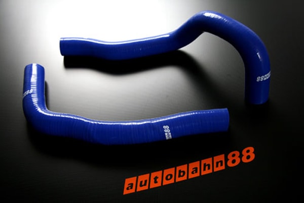 シリコン ラジエーターホース　トヨタ JZX100 JZX110 1JZ-GTE クレスタ マークⅡ チェイサー ヴェロッサ　赤 D-MAX ⁄ シリコン ラジエーターホース（1JZ-GTE用）