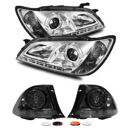 アルテッツァのLEDイカリングヘッドライトです。 アルテッツァのLEDイカリングヘッドライトです。 - メルカリ