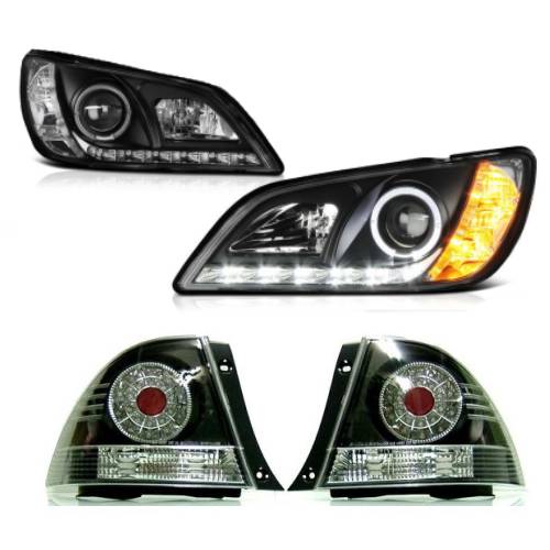 アルテッツァ ヘッドライト 純正オプションインナーブラック