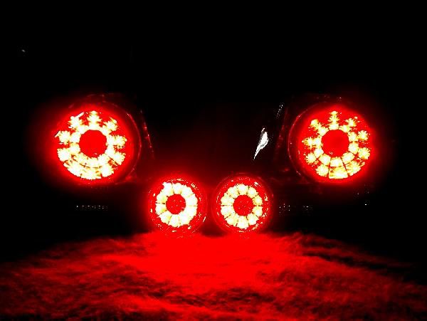 送料無料 アルテッツァ LED JDMブラック & LED トランクテール SET