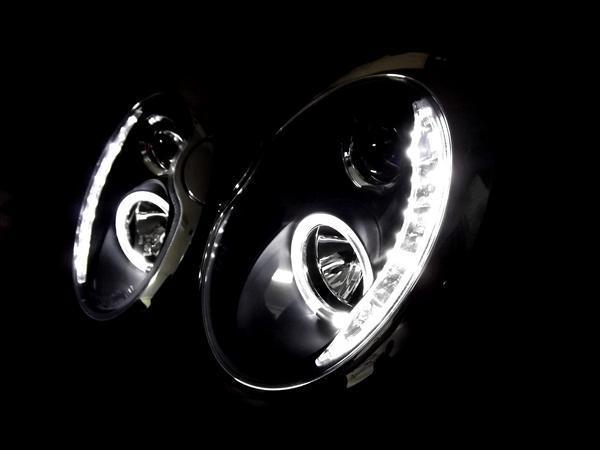 ミニクーパー mini R50 R52 R53 ヘッドライトプロジェクターLED 送込 ミニクーパー R50 R52 R53 LEDプロジェクターヘッド ライト