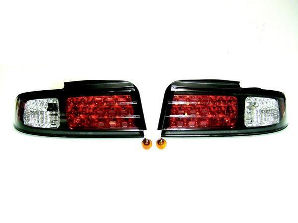 S14 シルビア 前期 純正テールランプ 左右セット ガーニッシュ付き S14