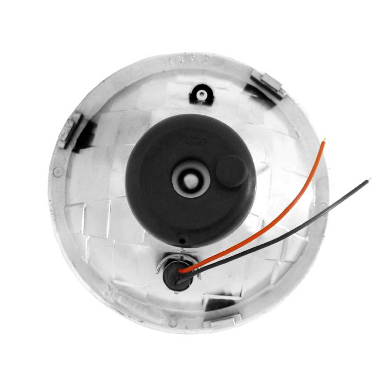 送料無料 汎用 丸型 丸灯 7インチ SMD LED ホワイトイカリング