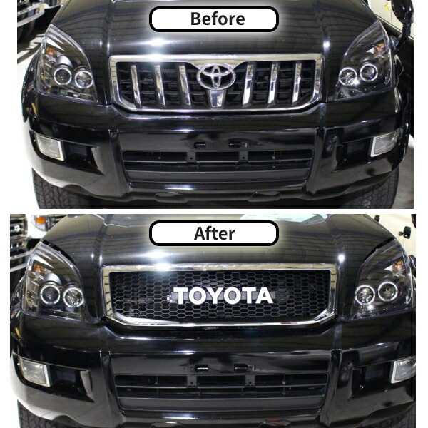 トヨタランドクルーザープラド 120系純正フロントグリル