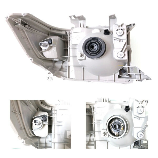 ランクル70 GRJ76/79 ヘッドライトユニット2個セット ヘッドライト ランクル 復刻版 70系 GRJ76 GRJ79 インナーブラック 70