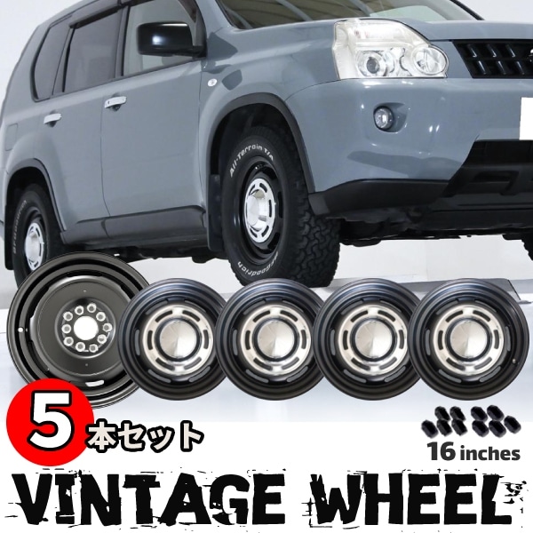 送料込 16インチ アルミ ホイール 6.5J マルチ 5穴 PCD 114.3