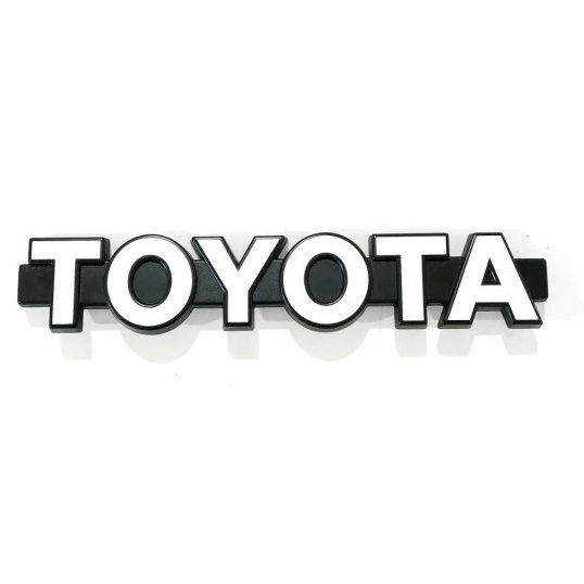トヨタ フロント グリル用 TOYOTA ロゴ エンブレム（エンブレムのみ 