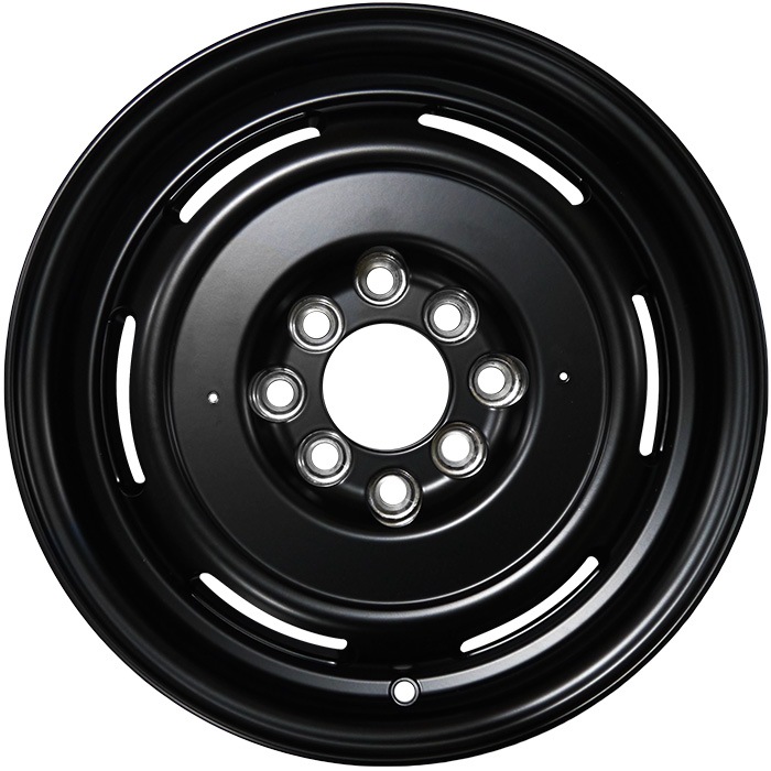 14インチ アルミ ホイール 5本 セット マッドブラック 黒 6.0J