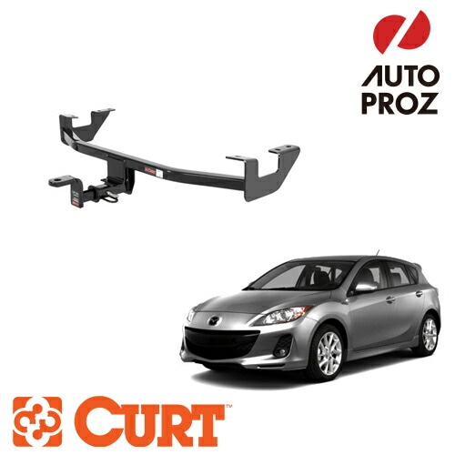 CURT 正規品 マツダ アクセラ BL型 ハッチバック 2009-2013年 ヒッチメンバー 1.25インチ角 ボールマウント付 メーカー保証付