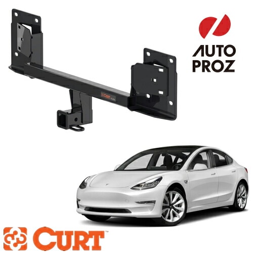 CURT 正規品 テスラ モデル3 2017年式以降現行 ヒッチメンバー 2インチ角 メーカー保証付 【レビューでヒッチピンプレゼント】
