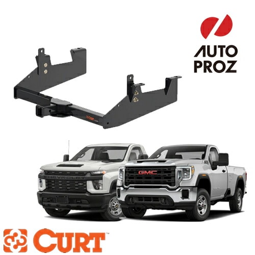 CURT 正規品 ヒッチメンバー GMC シエラ 2500HD/3500HD シボレー シルバラード 2500HD/3500HD 2020年式以降現行 2インチ角 メーカー保証付