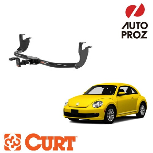 CURT 正規品 VW ザ ビートル ターボハッチ/コンバーチブル 2012年以降現行 ヒッチメンバー 1.25インチ角 ボールマウント付 メーカー保証付
