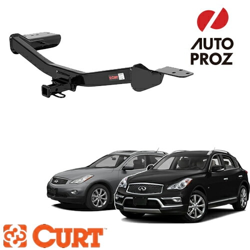 CURT 正規品 日産 スカイラインクロスオーバー 2009-2016年 ヒッチメンバー 1.25インチ角 メーカー保証付 【レビューでヒッチピンプレゼント】