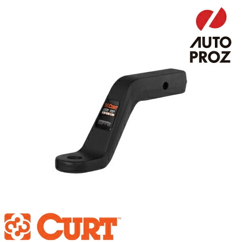 CURT 正規品 トレーラーヒッチ用 フォージドボールマウント 2インチ角 5インチライズ 6インチドロップ メーカー保証付