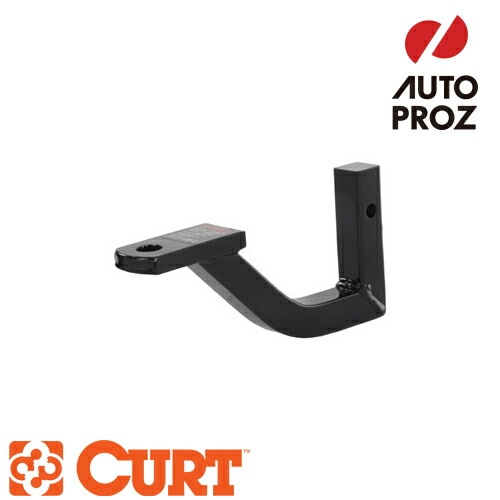 CURT 正規品 トレーラーヒッチ用 垂直レシーバーボールマウント 1.25インチ角 2.25インチドロップ メーカー保証付